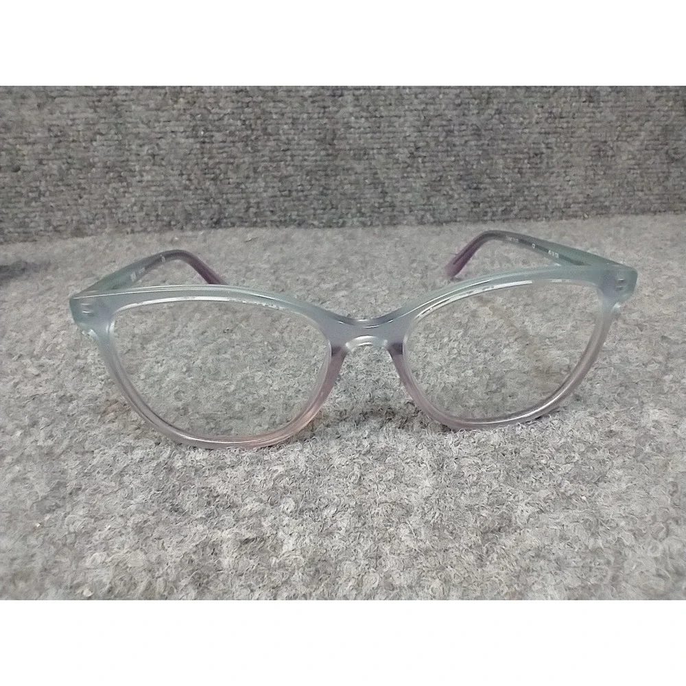 DB4K Europa Eyeglasses Teal Purple Ombre Cat Eye Frames 49-18-135 C2